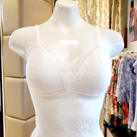 자카드레이스 크롭탑 브라렛