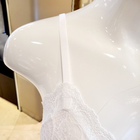 자카드레이스 크롭탑 브라렛