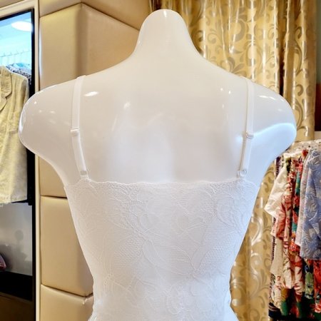 자카드레이스 크롭탑 브라렛