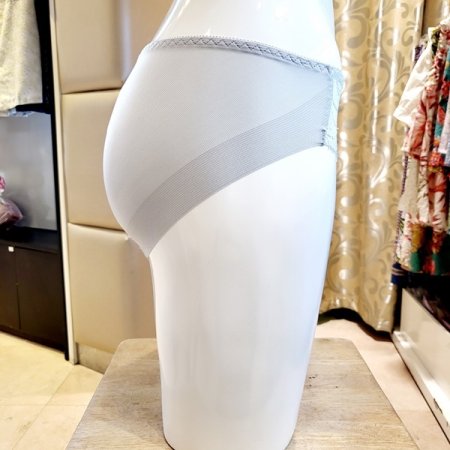 CD컵 쉬폰패치 패드브라 헴팬티세트