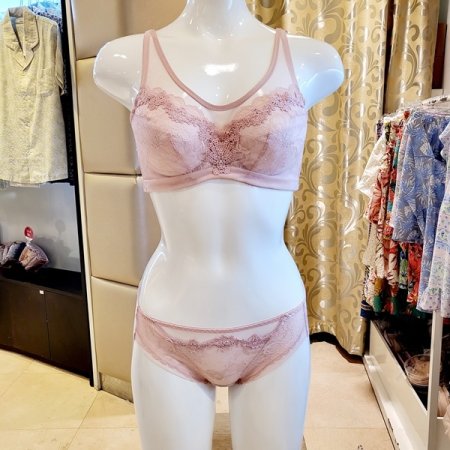 풀메이크업 패드브라 헴팬티세트