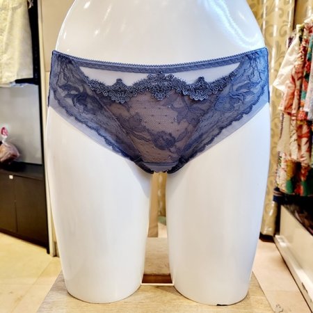 E컵 풀커버 패드브라 헴팬티세트