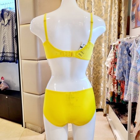 E컵 보타닉엣지브라 헴팬티세트