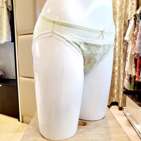 그린 힙 소폭레이스 여성팬티