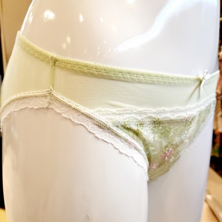 그린 힙 소폭레이스 여성팬티