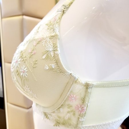 플라워 자수 가드닝 몰드브라 AB컵