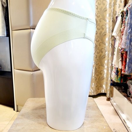 C컵 가드닝자수 몰드브라 헴팬티세트