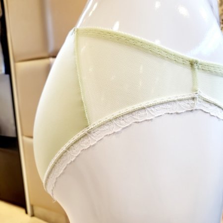 가드닝자수 D컵 홑겹브라 속옷세트