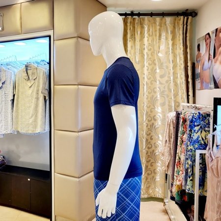 모달스판 마름모 남성 반팔런닝