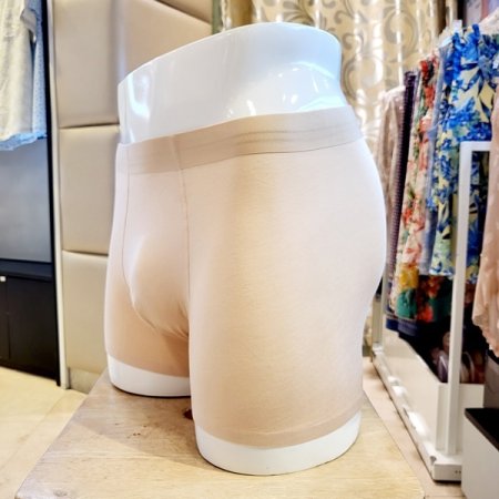 스킨색 모달 스판 접착 남성드로즈