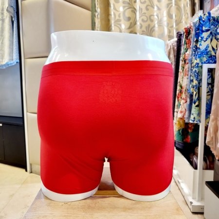 레드 모달 스판 접착 남성드로즈