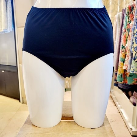 5색택1 밑위높은 무지 면 여성팬티