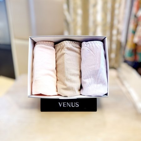 밑위높은 여성 면팬티 3종세트