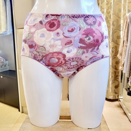 3색택1 장미나염 모달 여성팬티