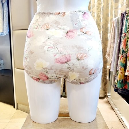 모달40수 꽃나염 여성팬티