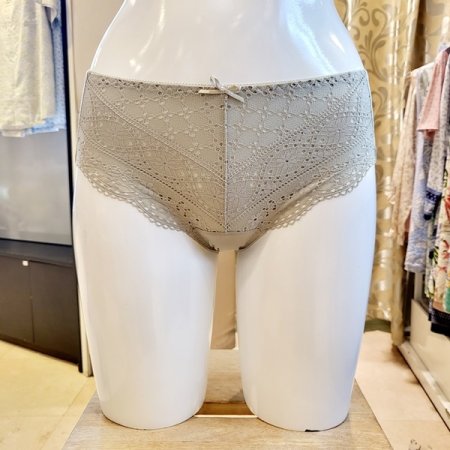 펀칭디테일 노와이어브라 속옷세트