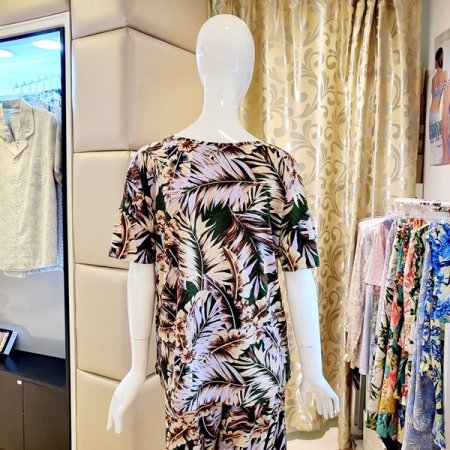 청량감 빅프린트 여성 홈웨어상의