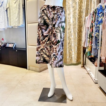 쿨 프린트 반팔반바지 여성홈웨어