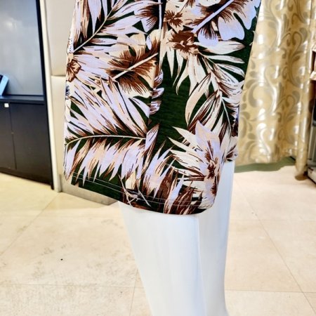 쿨 프린트 반팔반바지 여성홈웨어