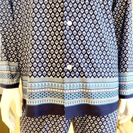 남성 카라넥 스판 홈웨어상의