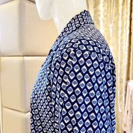 남성 카라넥 스판 홈웨어상의