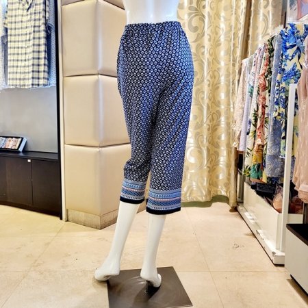 2택1 스판 보더나염 여성홈웨어바지