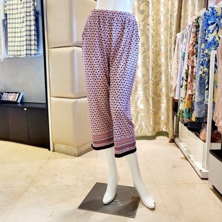 2택1 스판 보더나염 여성홈웨어바지