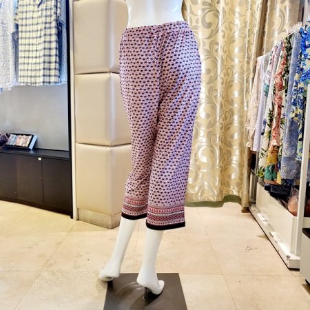 2택1 스판 보더나염 여성홈웨어바지