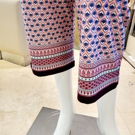 2택1 스판 보더나염 여성홈웨어바지