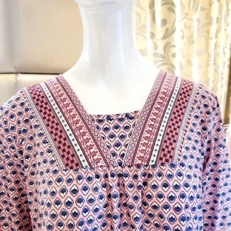 여성 스판 보더나염 홈웨어 상하세트