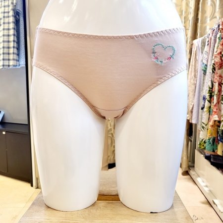 하트꽃자수 여성 요일팬티 7종세트