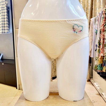 데일리 하트꽃자수 여성팬티 5종세트