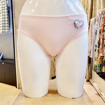 데일리 하트꽃자수 여성팬티 5종세트