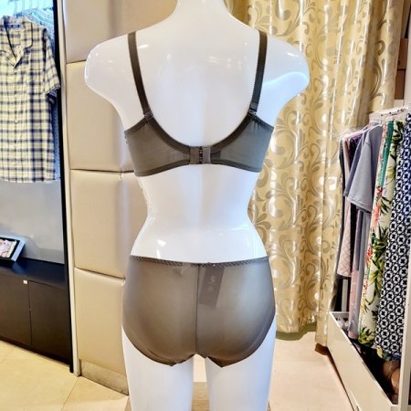 스폰지몰드 홑겹브라 헴팬티세트