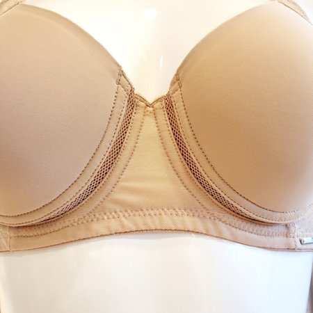 B컵 넓은 어깨끈 슬림패드 몰드브라