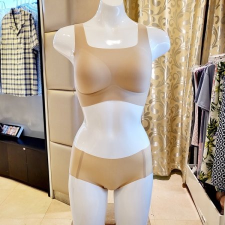 노와이어 무봉제 브라팬티세트