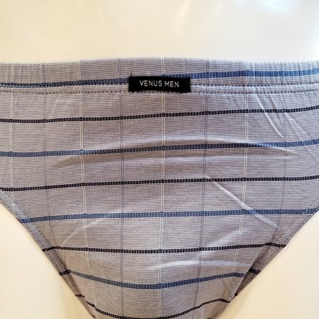 면 선염체크 남성 삼각팬티 2종세트