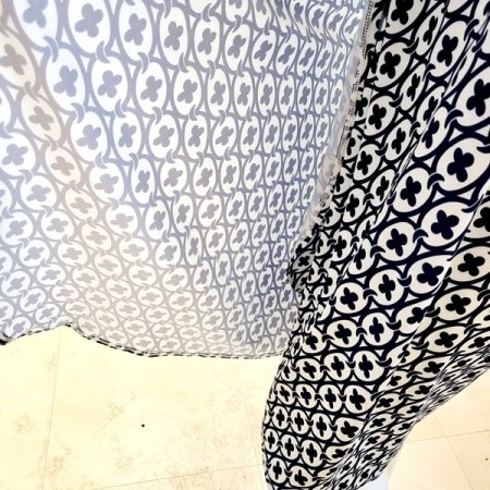 클로버나염 스판 골프 샤워가운