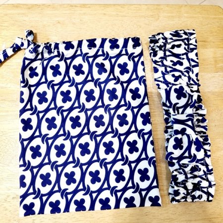 클로버나염 스판 골프 샤워가운