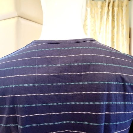 2색택1 남성 면 선염 반팔런닝