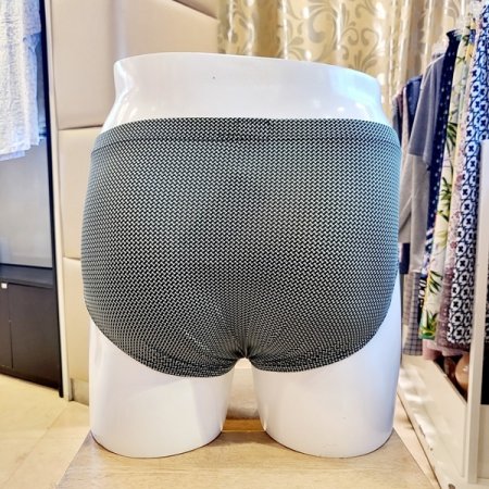 스판 잔무늬 남성삼각팬티 2종세트