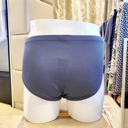 스판 잔무늬 남성삼각팬티 2종세트