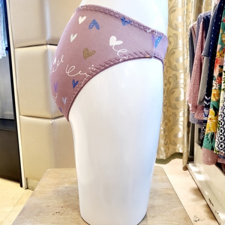 러블리 하트무늬 모달 여자팬티