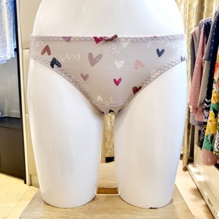 모달 하트무늬 여자팬티 2종세트
