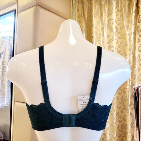 C컵 화려한 메탈리자수 패드브라