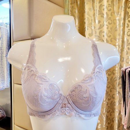 C컵 화려한 메탈리자수 패드브라