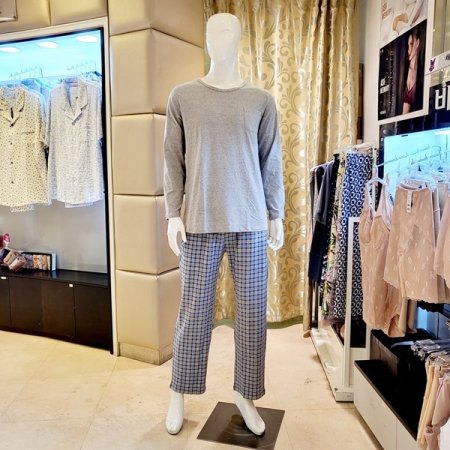 커플 베이직 면스판 이지웨어세트