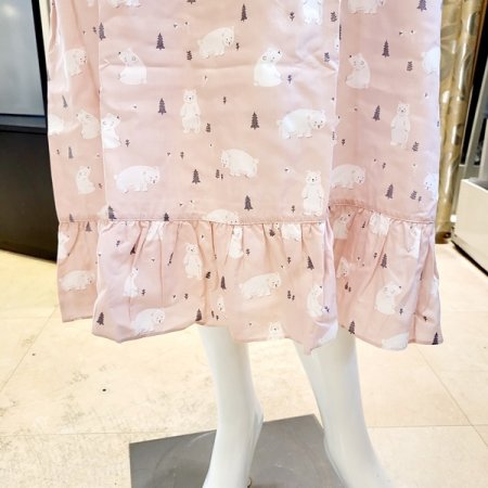 큐티 곰나염 여자 원피스 파자마