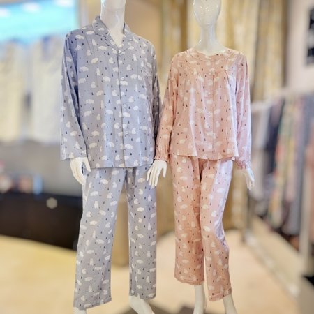 커플 귀여운 곰나염 간절기 잠옷세트