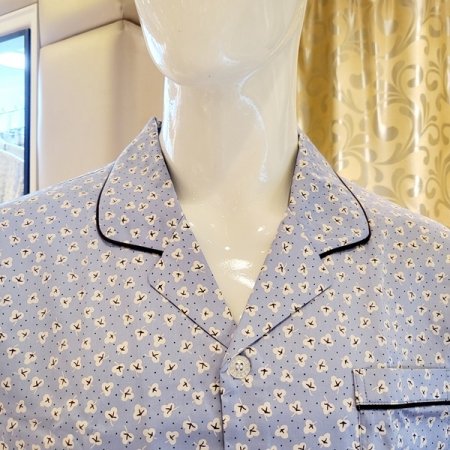 클로버나염 면 남자 파자마세트